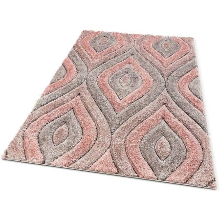 Modern Geometric Bedroom Rug